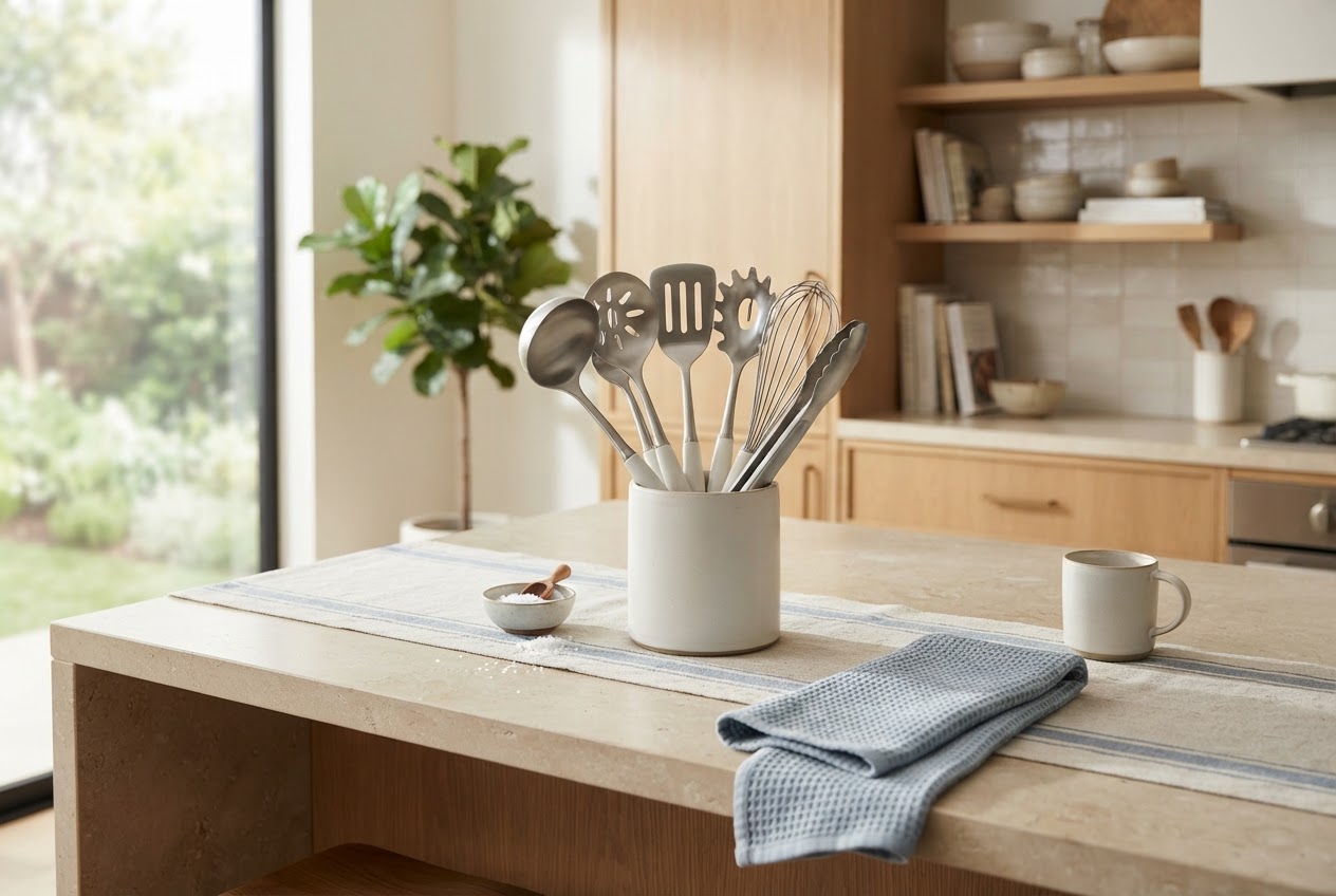 Jogo de utensílios de cozinha